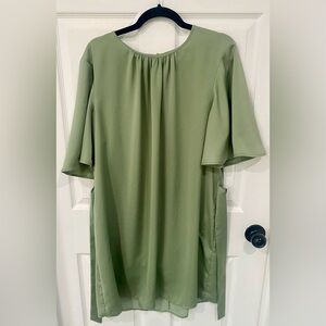 H&M Olive Green Mini Dress